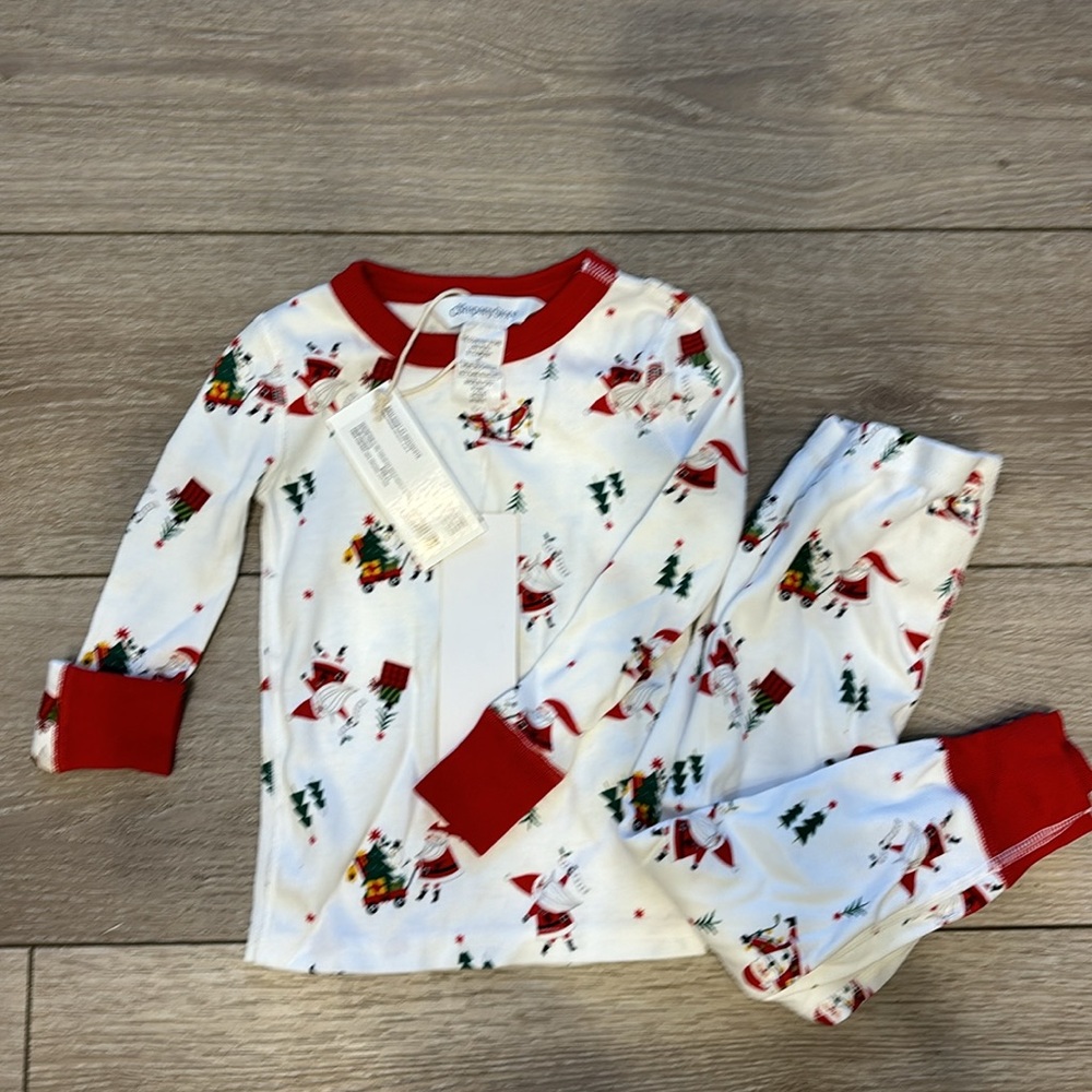 New! The Company Store holiday pajamas size 2t